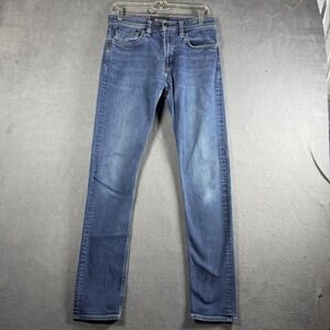 Revtown Jeans Men's 30x32 Blue Tapered Stretch Denim Pants Medium Wash Casual